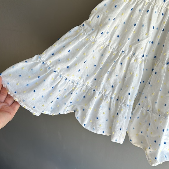 Janie And Jack Ruffle Trim Swiss Dot Sundress size 5 - Picture 4 of 8